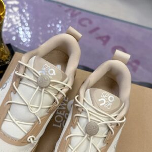 loewe x on 3.0 cloudventure sneakers white brown