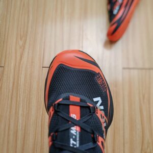 mm6 x salomon sctur 2 sneakers black red