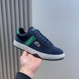 lacoste classic blue sneakers
