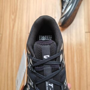 mm6 x salomon sctur 2 sneakers black silver