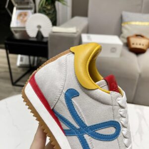 loewe hidden heel sneakers grey blue