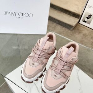 jimmy choo diamond x ii m sneakers pink