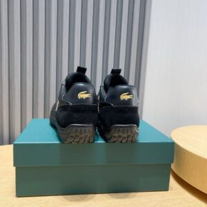 lacoste black premium sneakers