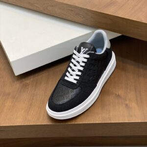 louis vuitton beverly hills sneakers monogram black