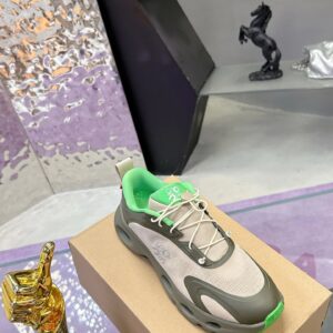 loewe x on 3.0 cloudventure sneakers olive green