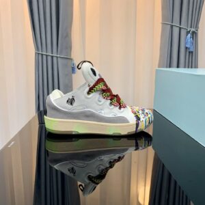 lanvin casual sneakers graffiti