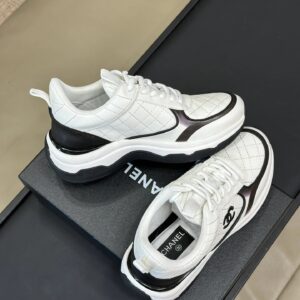 chanel ss25 sneakers white