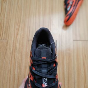 mm6 x salomon sctur 2 sneakers black red