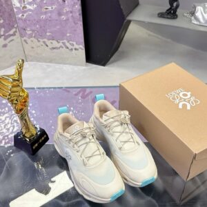 loewe x on 3.0 cloudventure sneakers white pink