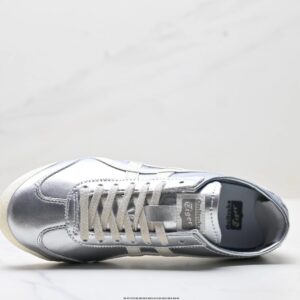 onitsuka tiger nippon made mexico 66 deluxe sneakers silver white