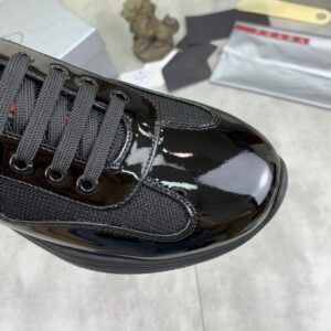 prada casual sneakers black