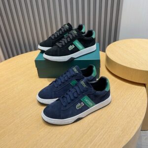 lacoste classic blue sneakers