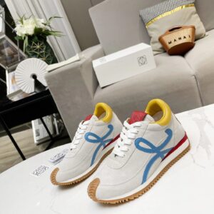 loewe hidden heel sneakers grey blue