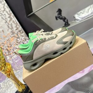 loewe x on 3.0 cloudventure sneakers olive green