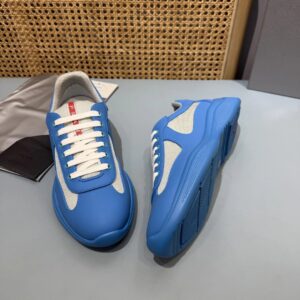 prada americas cup blue sneakers