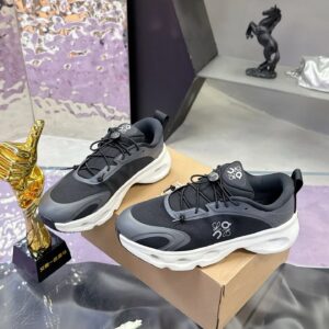loewe x on 3.0 cloudventure sneakers black white