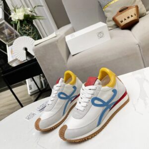loewe hidden heel sneakers white blue