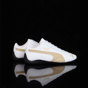 puma roma m motorsport sneakers white gold