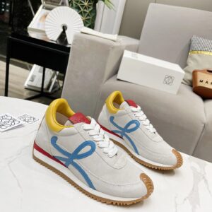 loewe hidden heel sneakers grey blue