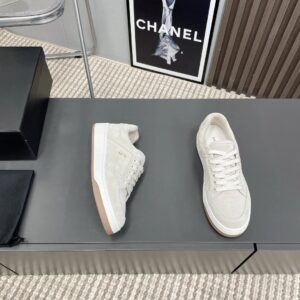 saint laurent sl61 low sneakers beige
