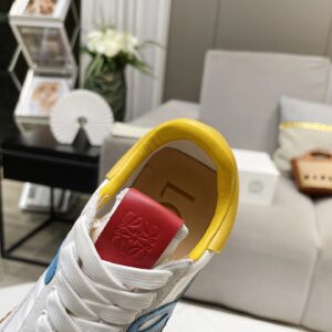 loewe hidden heel sneakers white blue