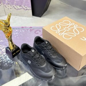 loewe x on running 3.0 cloudtilt sneakers black white