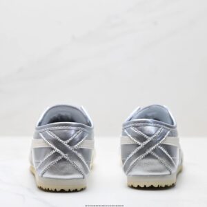 onitsuka tiger nippon made mexico 66 deluxe sneakers silver white