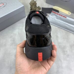 prada casual sneakers black