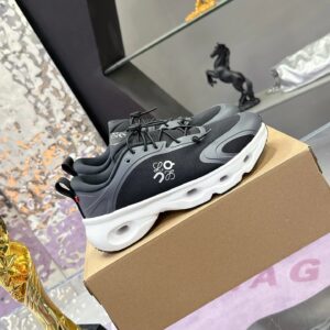 loewe x on 3.0 cloudventure sneakers black white