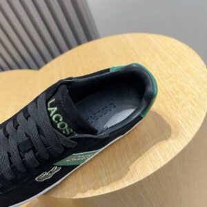 lacoste black classic sneakers