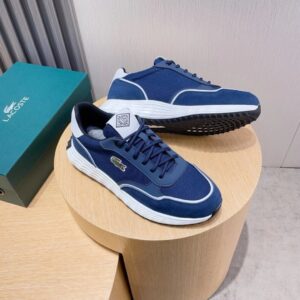lacoste blue classic sneakers