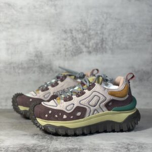 moncler trailgrip gtx hiking shoes brown pink