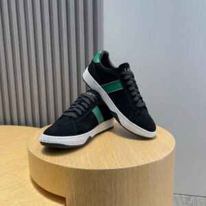 lacoste black classic sneakers