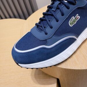 lacoste blue classic sneakers
