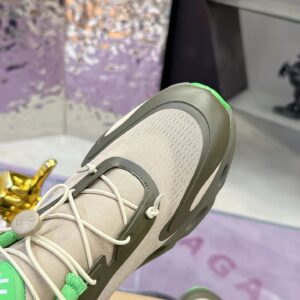 loewe x on 3.0 cloudventure sneakers olive green