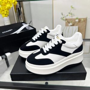 chanel 25c sneakers black