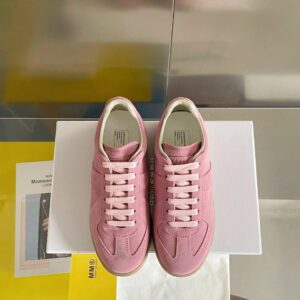 maison margiela mm6 german trainers pink