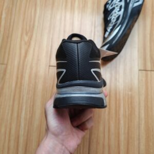 mm6 x salomon sctur 2 sneakers black silver