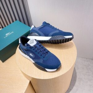 lacoste blue classic sneakers