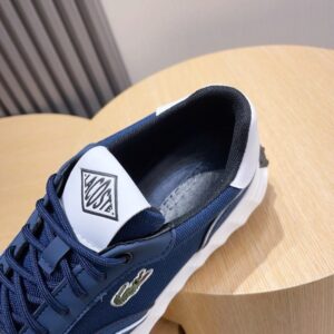 lacoste blue classic sneakers