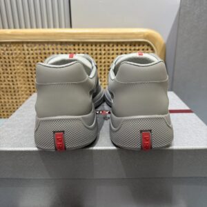 prada america's cup grey sneakers