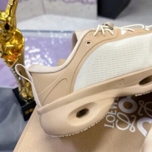 loewe x on 3.0 cloudventure sneakers white brown
