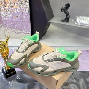 loewe x on 3.0 cloudventure sneakers olive green
