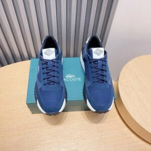 lacoste blue classic sneakers