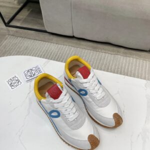 loewe hidden heel sneakers white blue