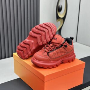 dior x levis hamilton sneakers red