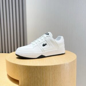 lacoste classic white sneakers