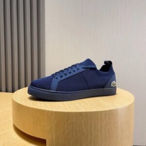 lacoste classic blue sneakers