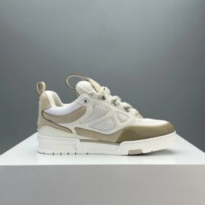 louis vuitton skate sneakers white beige