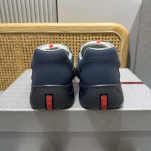 prada america's cup navy sneakers
